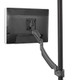 Kontour™ K1P Dynamic Pole Mount, 1 Monitor, Black - K1P120B Kontour™ K1P Dynamic Pole Mount, 1 Monitor, Black - K1P120B